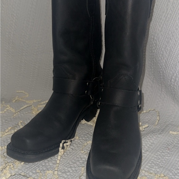 NEW Durango® Black Harness Boot SIZE 7 - Picture 2 of 5